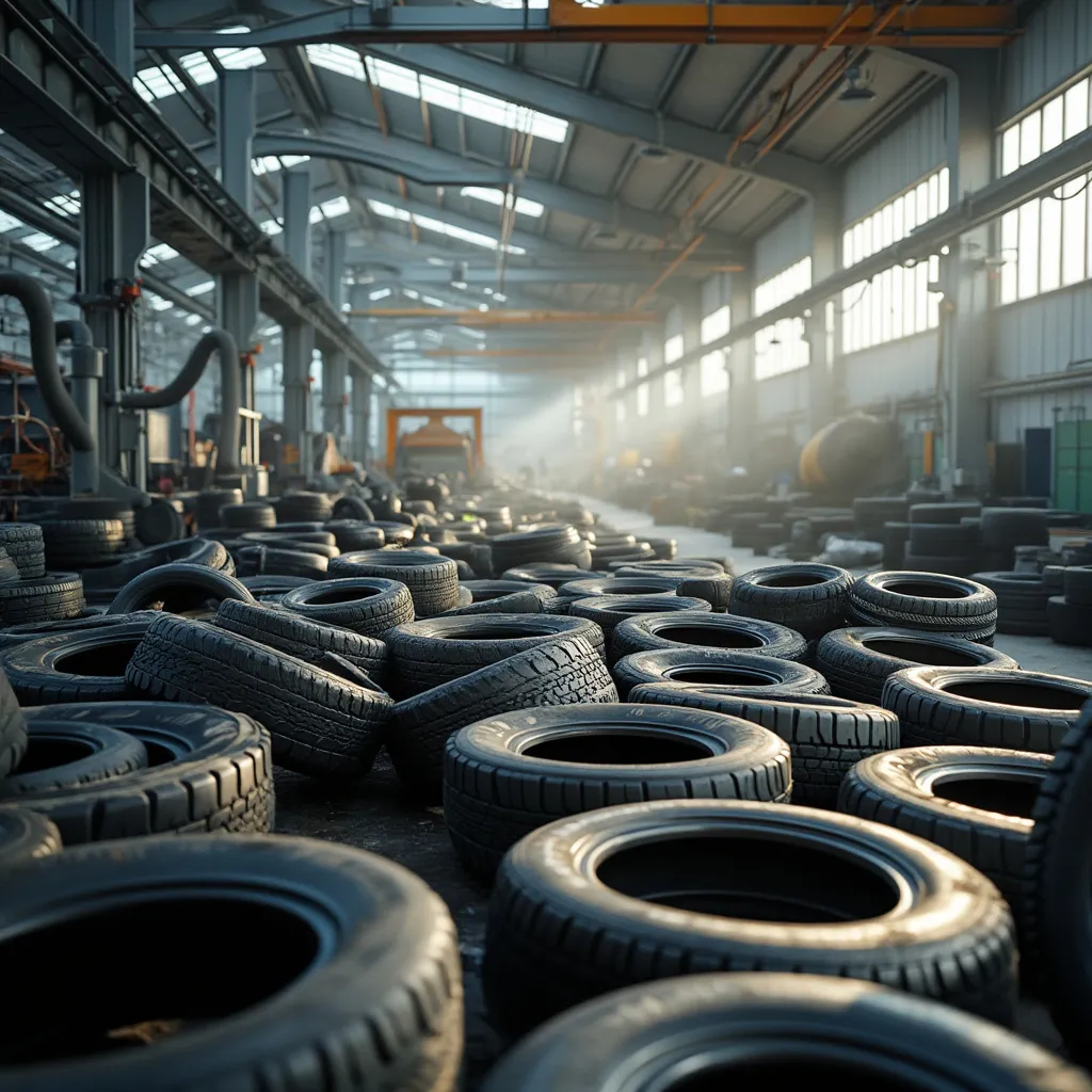 Eco-friendly tyre recycling in UK