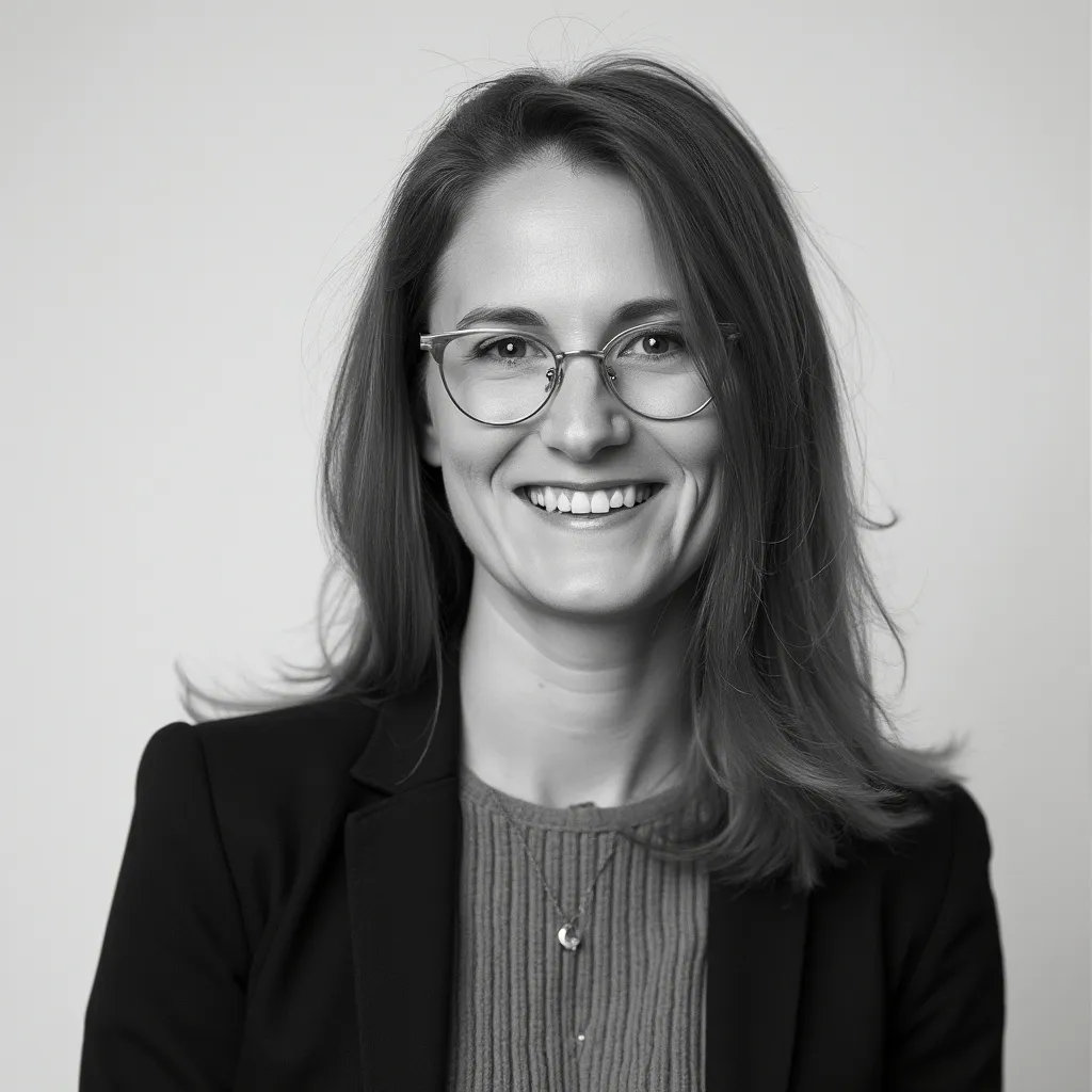 Portrait of Emily Carter, Managing Director
