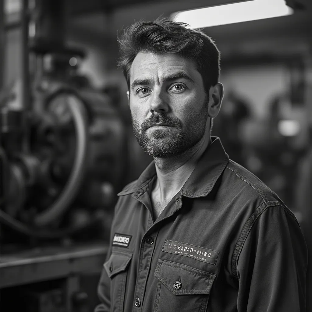 Portrait of Marcus Green, Chief Technician