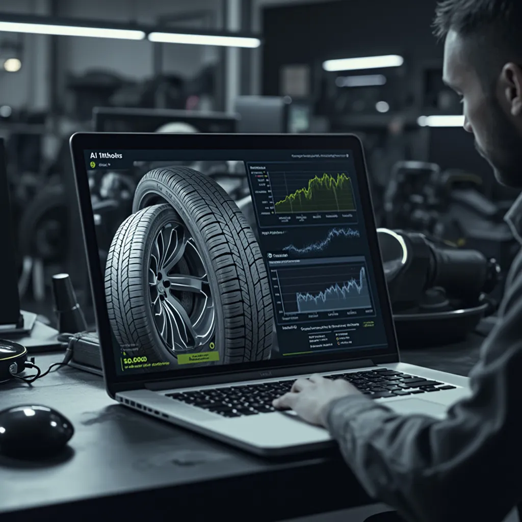 AI-powered analysis of tyre wear